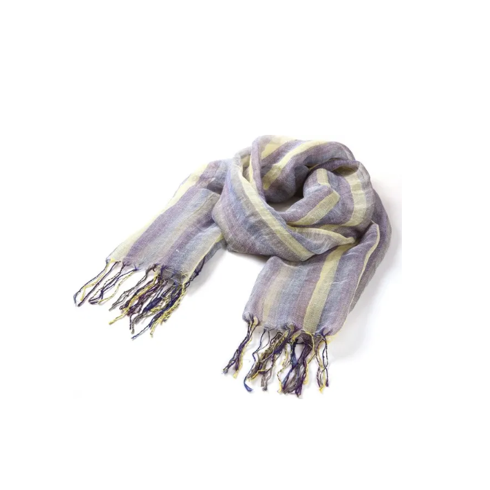 Lancaster Multicolor Linen And Scarf