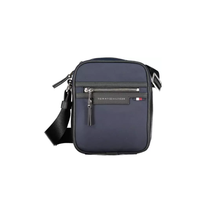 Tommy Hilfiger Blue Polyester Shoulder Bag