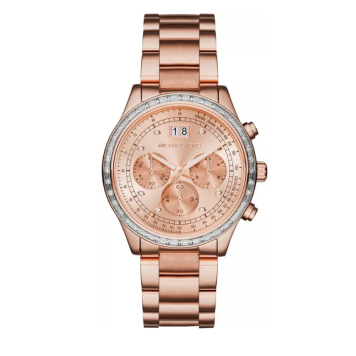 Michael Kors Rose Gold Steel Watch