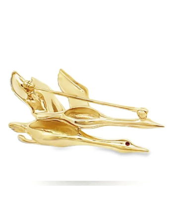 Double Flying Geese Estate Pin