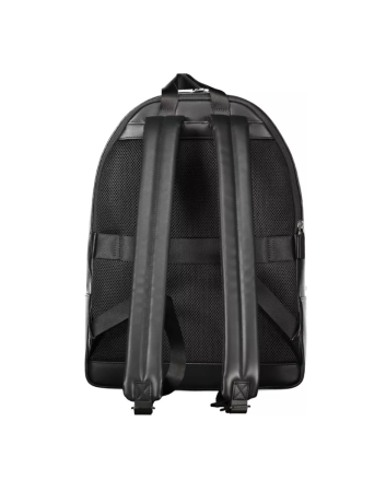 Tommy Hilfiger Black Polyethylene Men Backpack