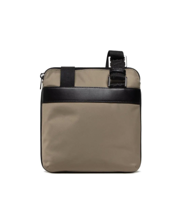 Emporio Armani Beige Nylon Messenger Bag