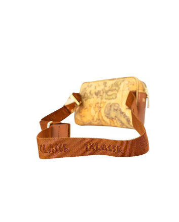 Alviero Martini Prima Classe Beige Leather Belt Bag