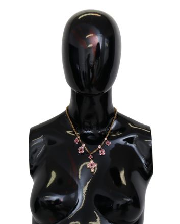 Elegant Charms Crystal Pendant Necklace