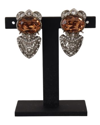 Elegant Sicily Floral Sterling Earrings