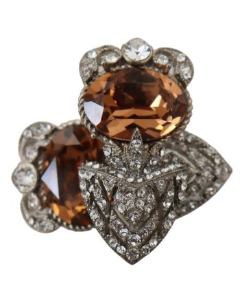 Elegant Sicily Floral Sterling Earrings